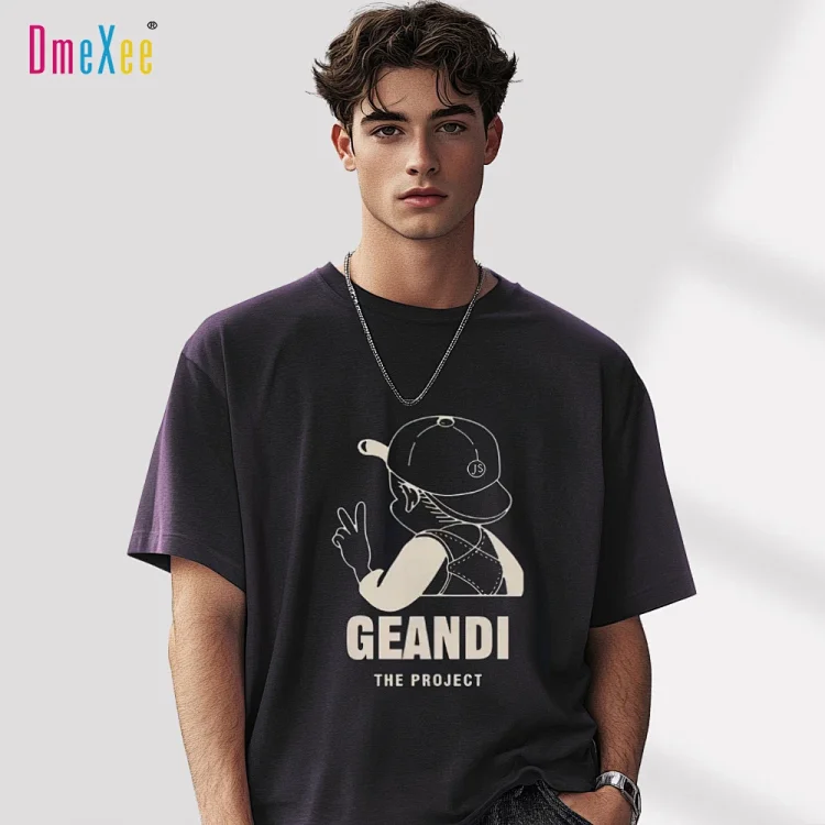 Men's Casual Short Sleeve Graphic Tee