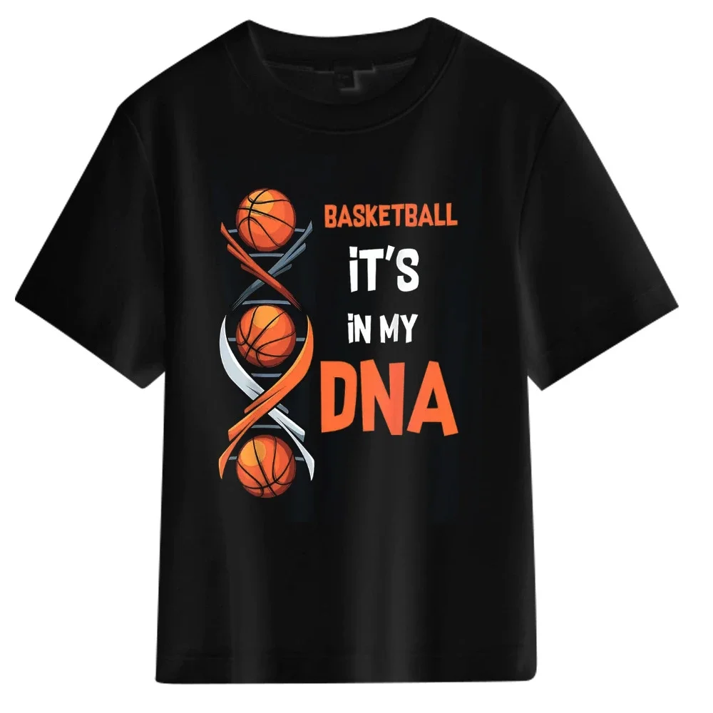Men's Street Basketball Cotton Tee Loose-Fit