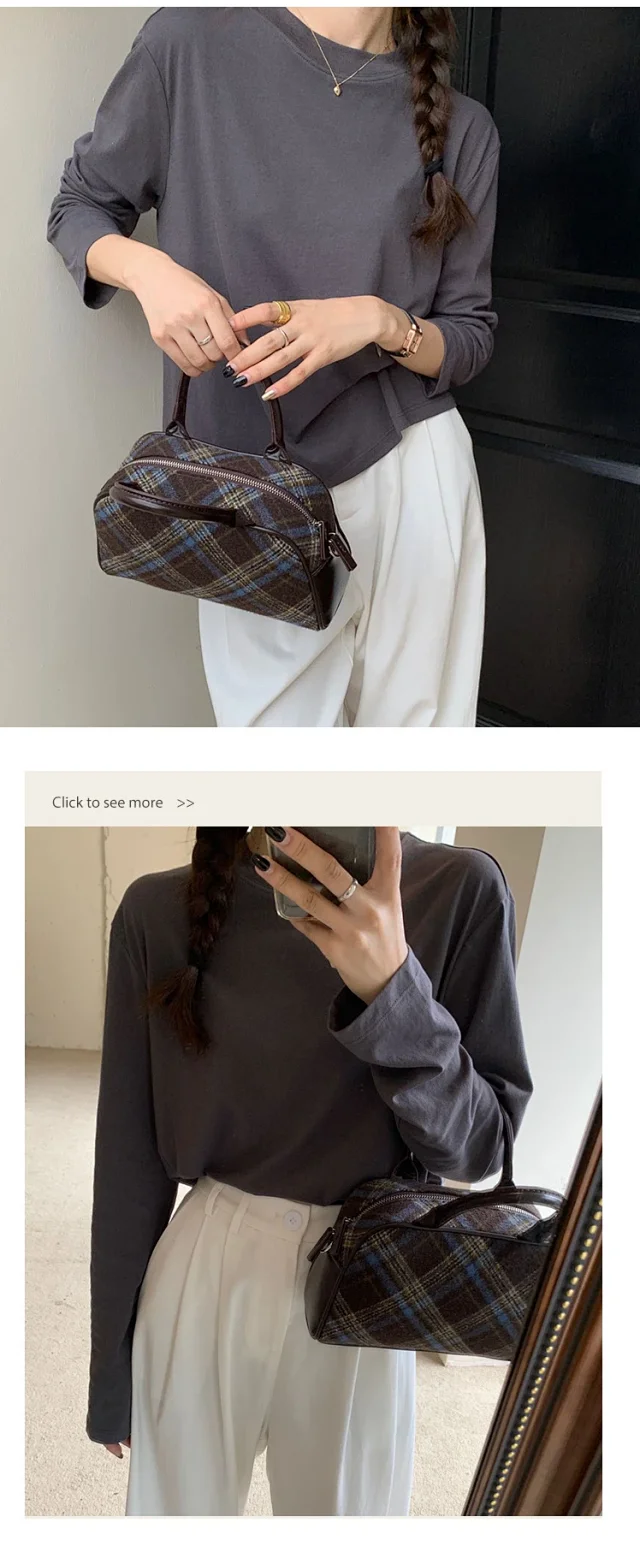 Women's Long Sleeve Round Neck Tee Detail