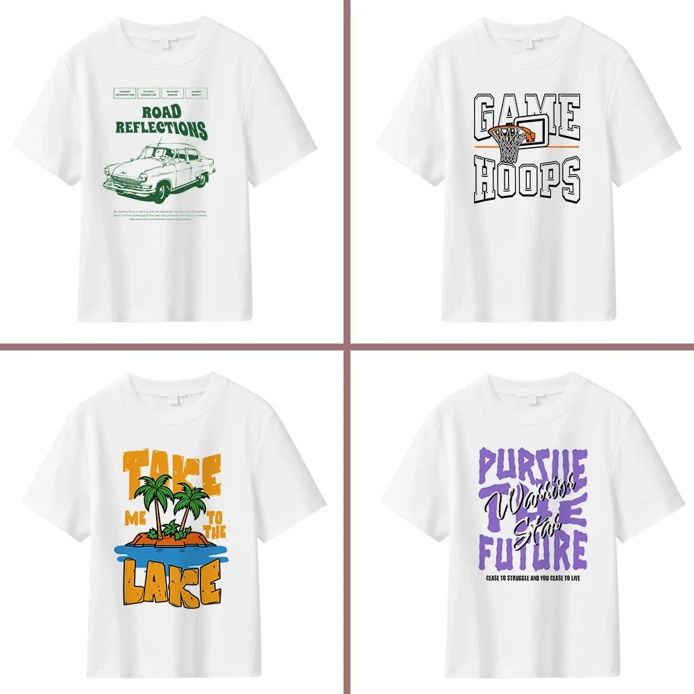 2025 Summer Streetwear Oversize Graphic Tee