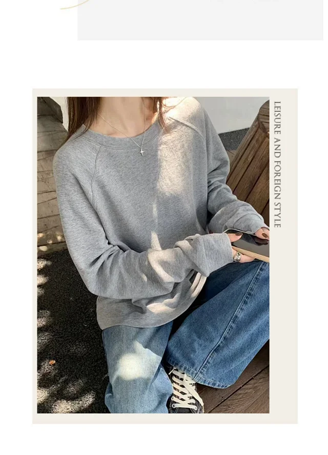 Women's Casual Solid Raglan Tee Detail