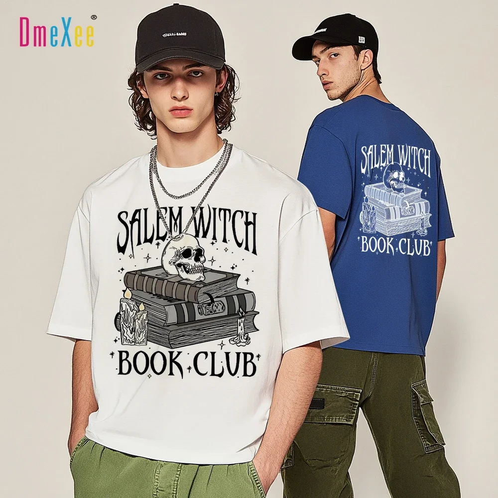 Men's Edgy Halloween Street Retro T-shirt