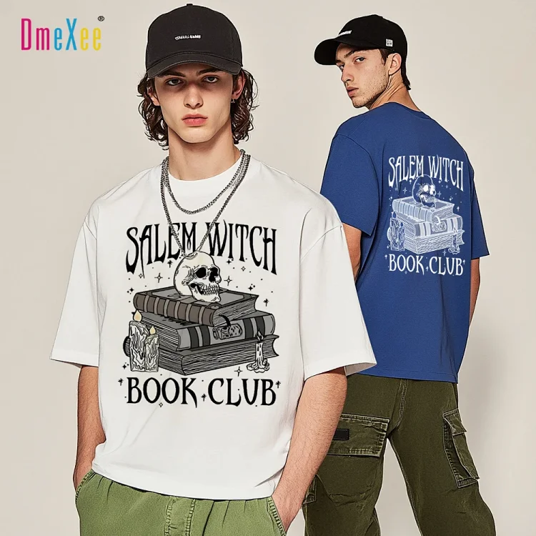 Men's Edgy Halloween Street Retro T-shirt