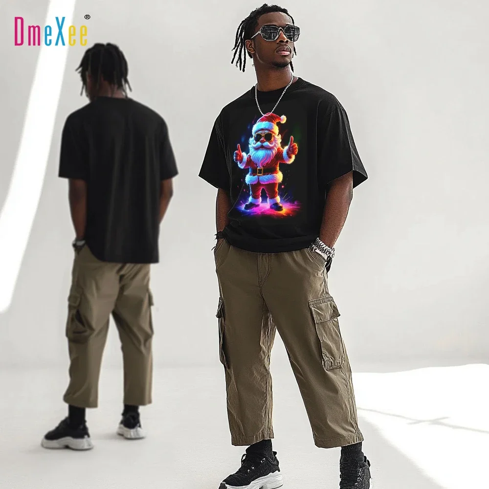 Men's Summer Loose Printed T-shirt