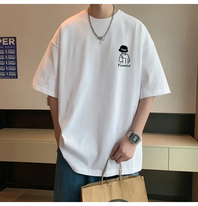 2025 Men's Heavyweight Cotton T-shirt Detail