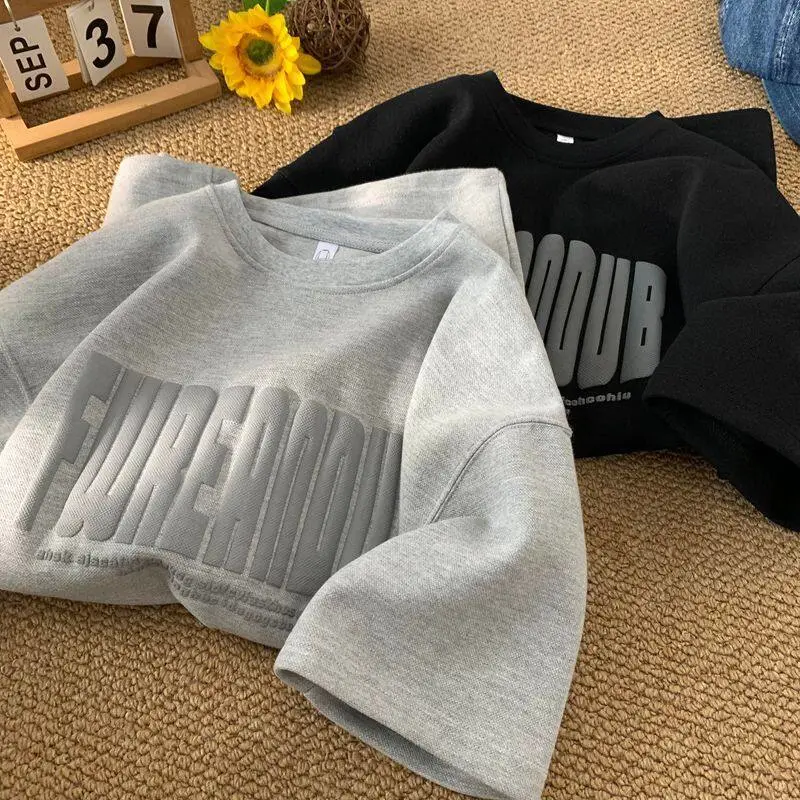 Men's Oversized Heavyweight Foam Print Tee