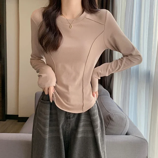 2025 Autumn Slim Fit Fishbone Top Detail