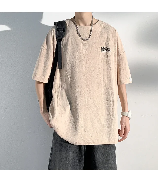 Japanese Men's Plus Size T-Shirt Detail