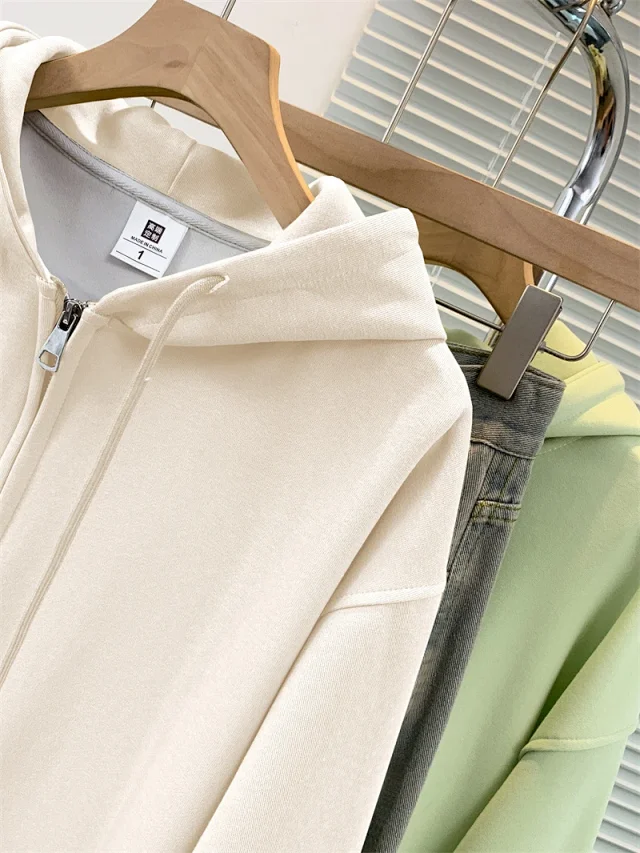 AW25 Multi-Color Vintage Ladies Hoodie Trendy Detail