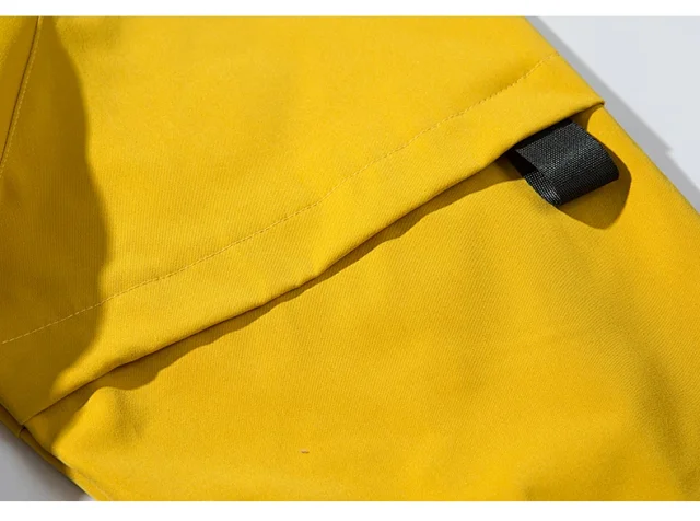 Men's Trendy Lightweight Half-Zip Hooded Jacket Detail