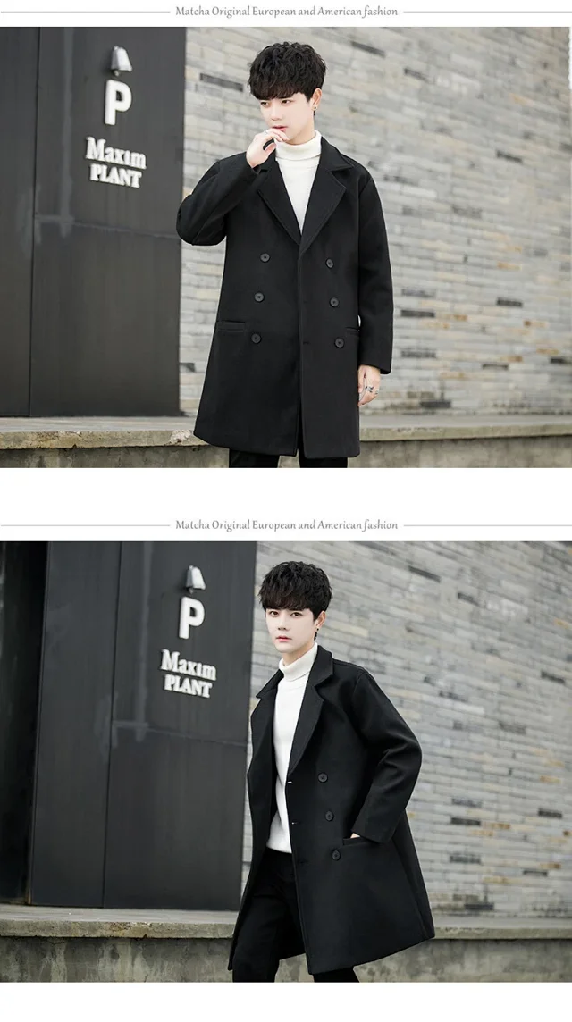 Men's AW24 American Vintage Wool Coat Detail