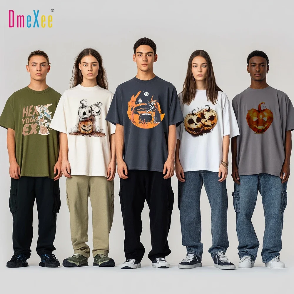 Men's Loose Fit Halloween Summer Tee