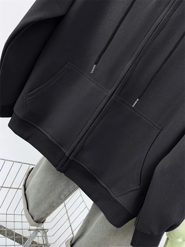 AW25 Multi-Color Vintage Ladies Hoodie Trendy Detail