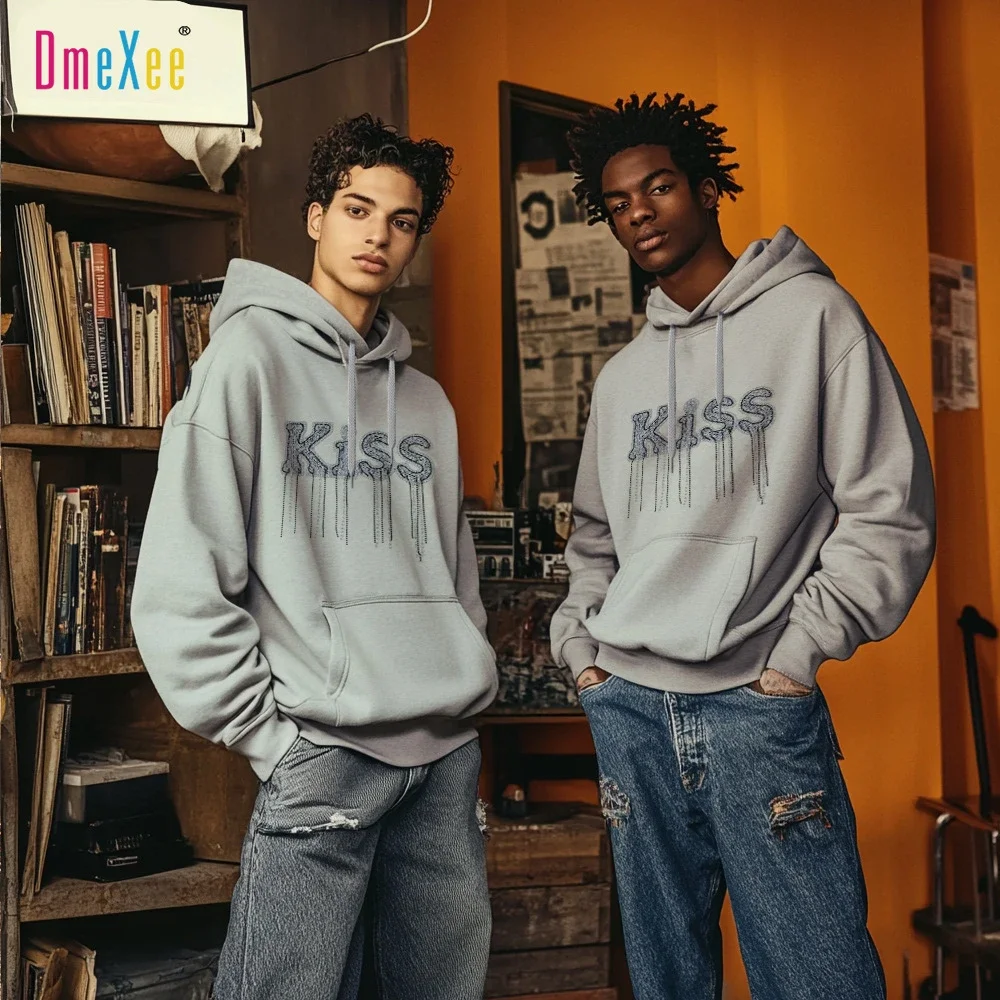 Men's Korean Trendy Printed Hoodie Spring