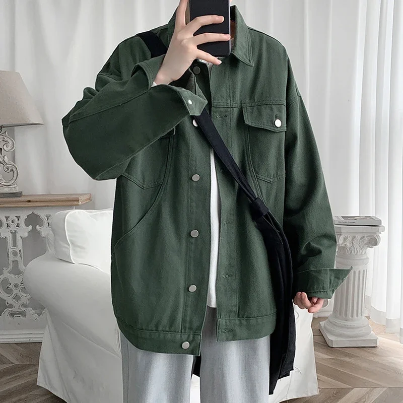 Men's Oversized Street Denim Jacket