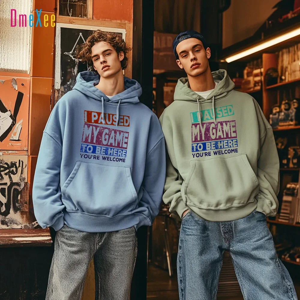 New American Men's Plus Size Hoodie