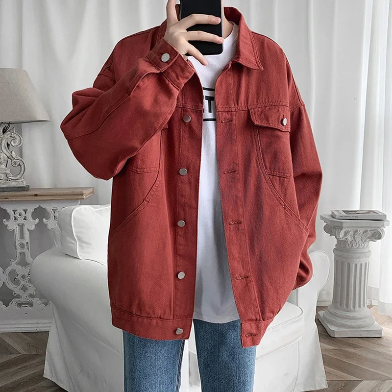 Men's Oversized Street Denim Jacket
