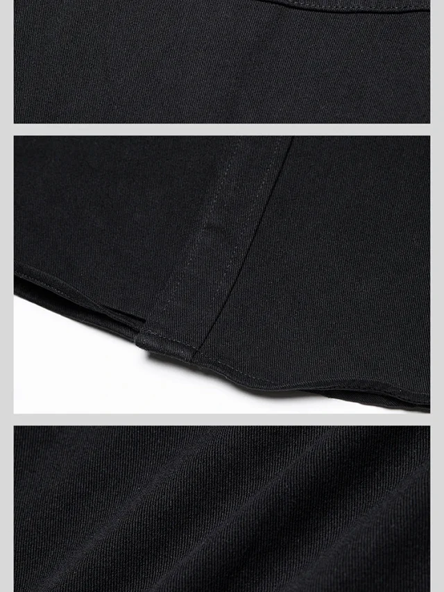 Vintage Men's Long Sleeve Work Shirt Detail