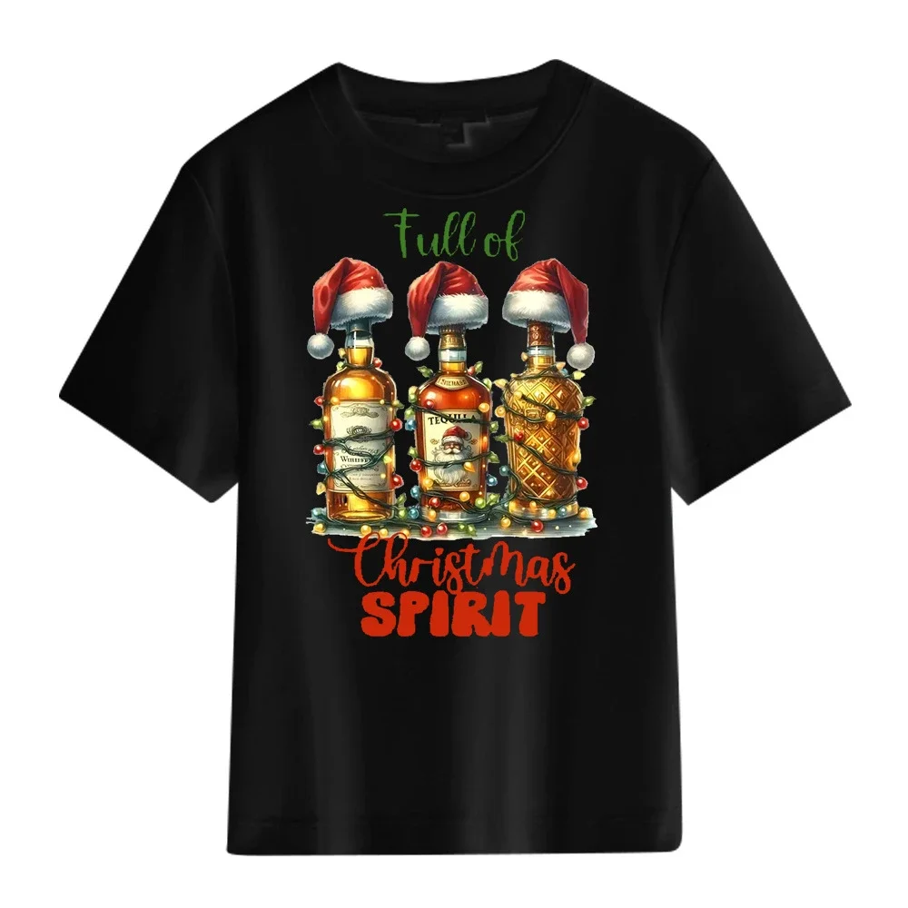 Men's Plus Size Summer Christmas T-Shirt