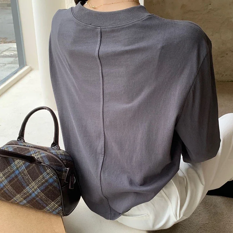 Women's Long Sleeve Round Neck Tee