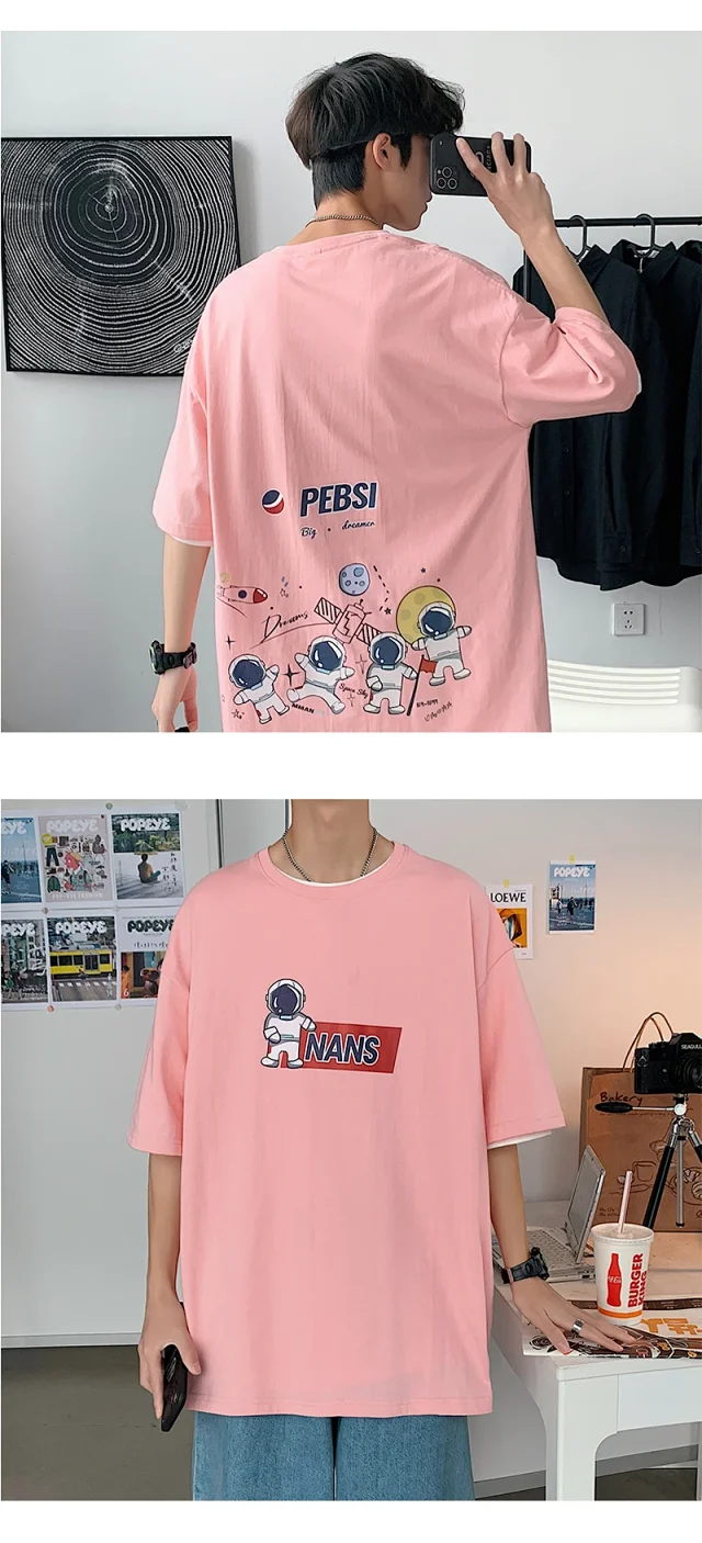 Devil Smile T-shirt Summer Detail