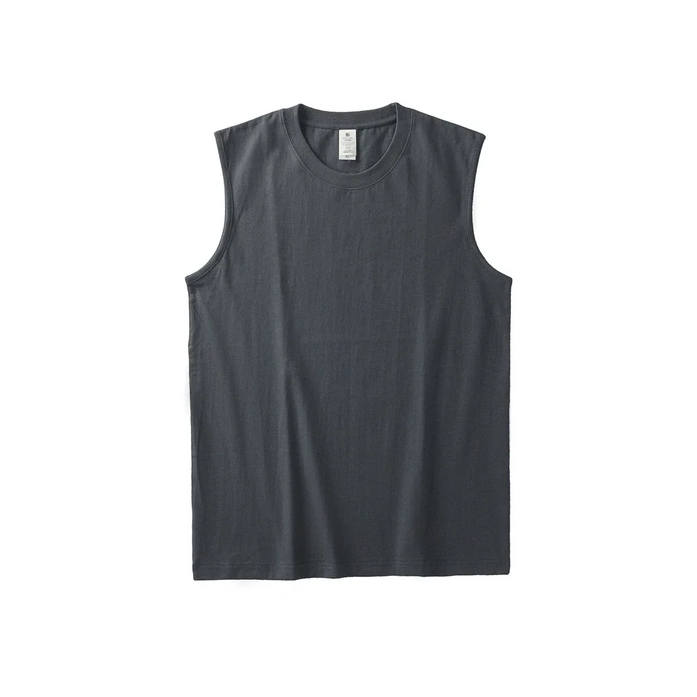 230g Combed Cotton Solid Sleeveless Tank