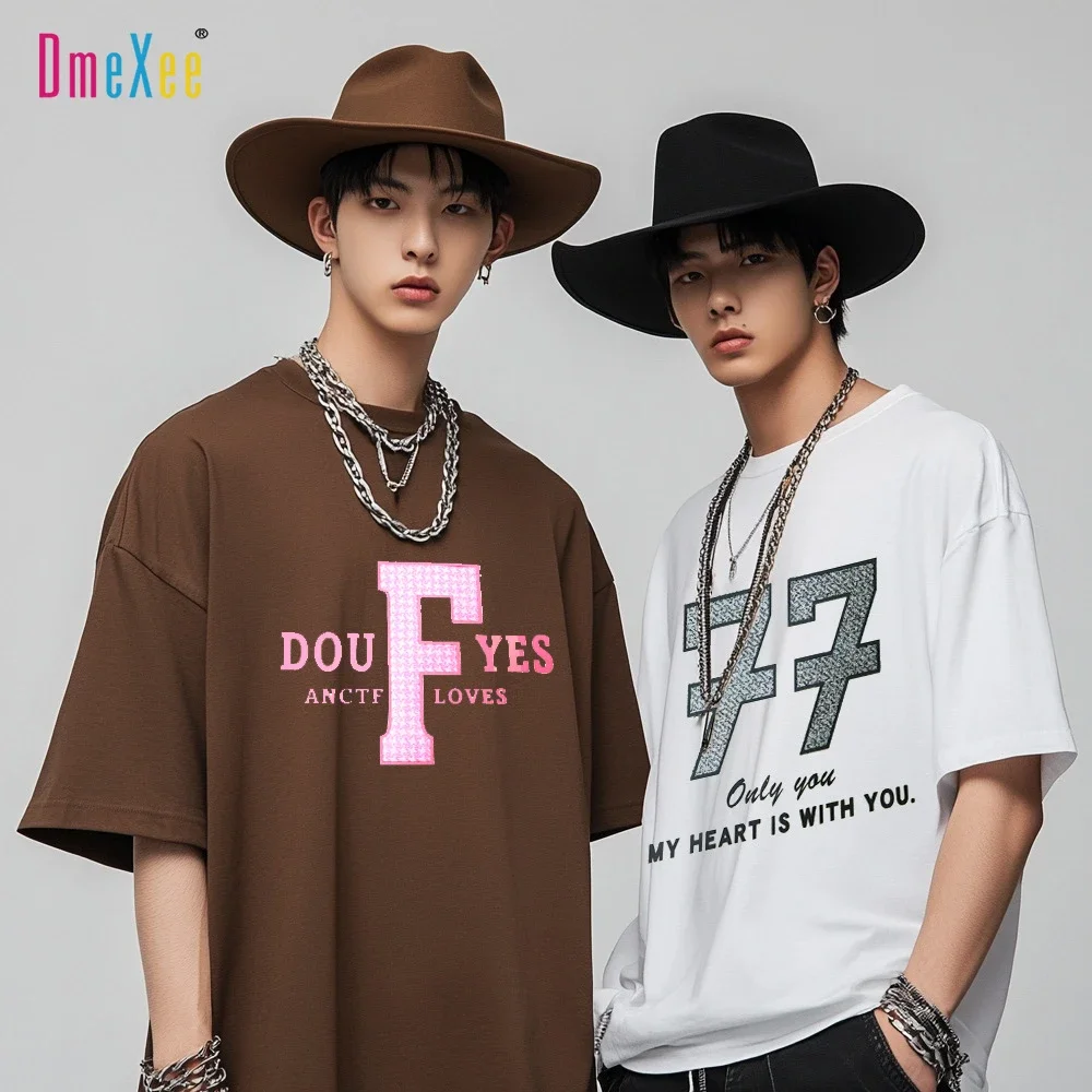 Men's Heavyweight Drop-Shoulder Loose-Fit Tee