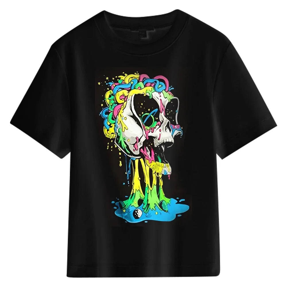 Men's Printed Día de Muertos Tee
