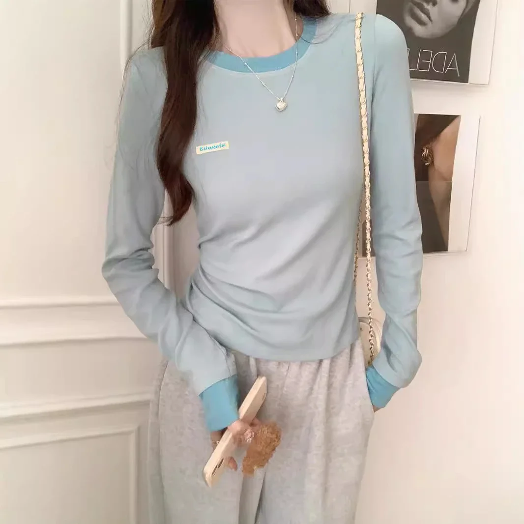 Women's Layered Colorblock Long Sleeve Tee