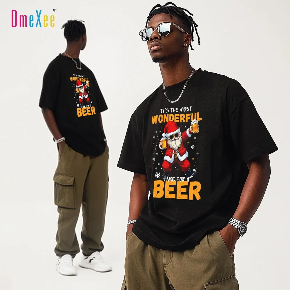 Men's Santa Short-sleeve Tee (Stock)