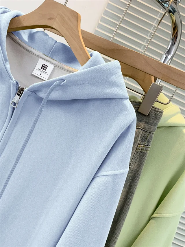 AW25 Multi-Color Vintage Ladies Hoodie Trendy Detail