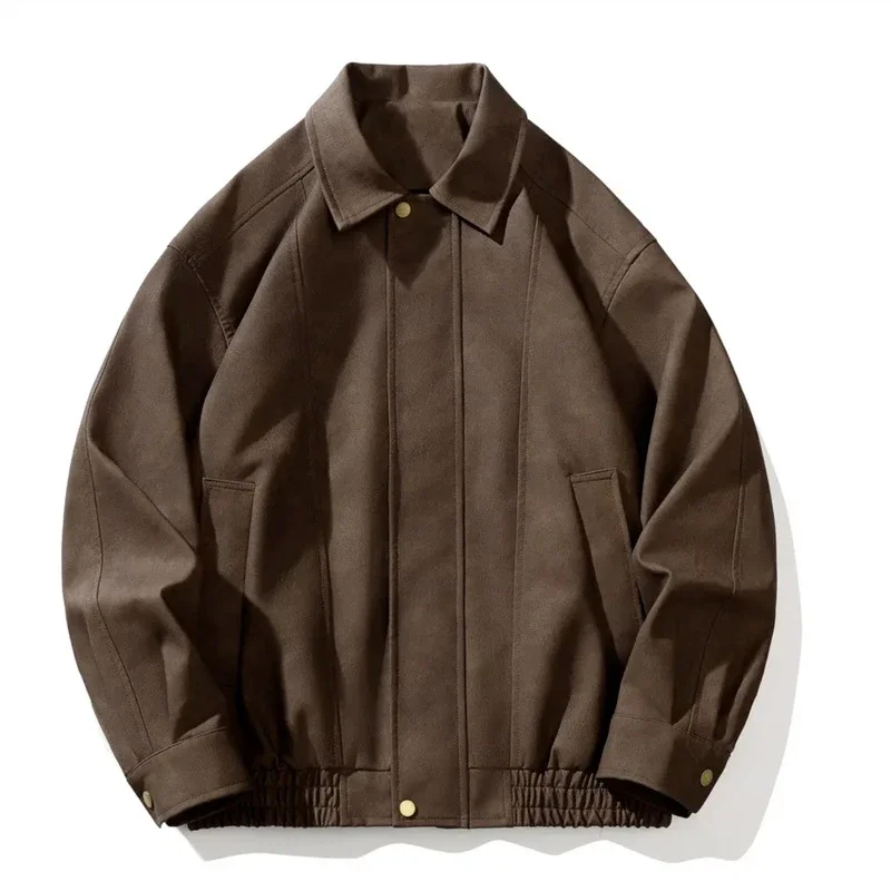 Men's Vintage PU Leather Biker Jacket