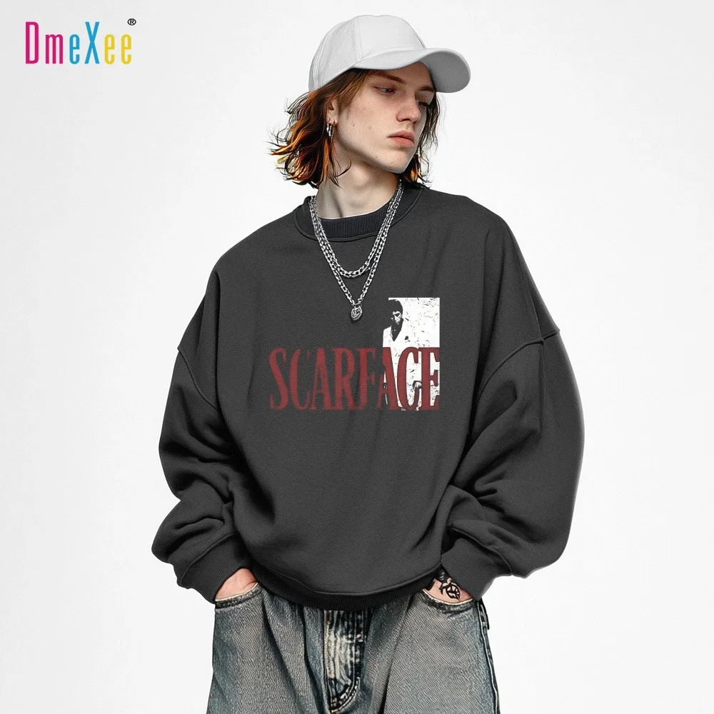 2025 Trendy Men's Hoodie Letter Print