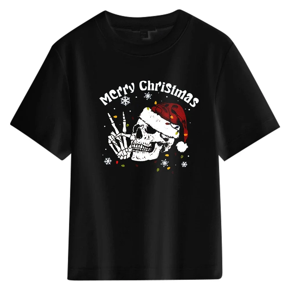 2025 Men's Heavyweight Skull Print Tee