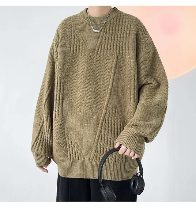 Vintage American Boyfriend Sweater Unisex Detail