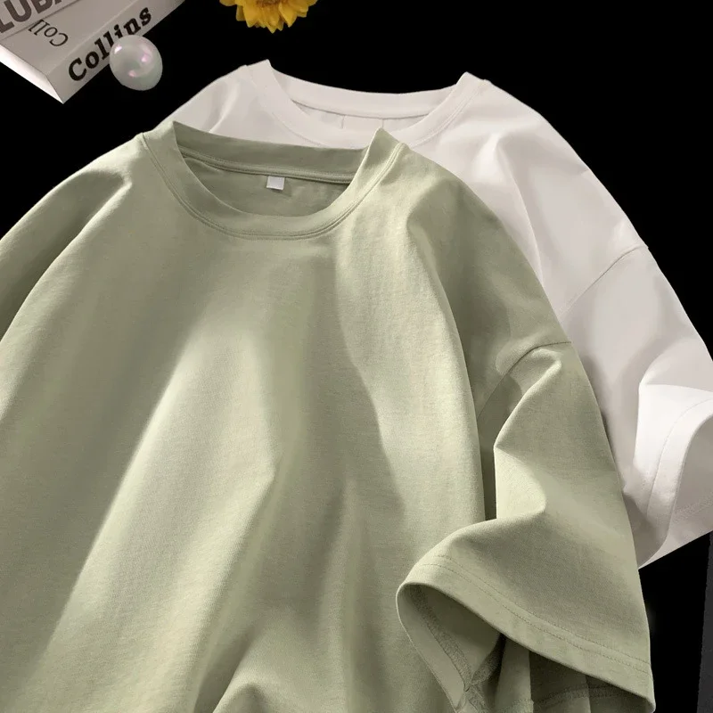 Men's Heavyweight Cotton Letter Print Tee