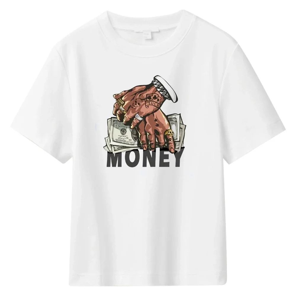 New Men's Loose Retro Hip-Hop Tee