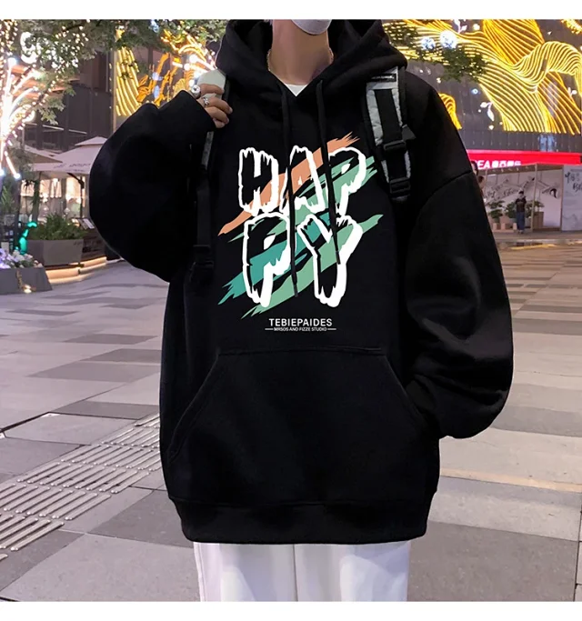 Men's Oversize Cotton Hoodie 2025 Graphic Detail
