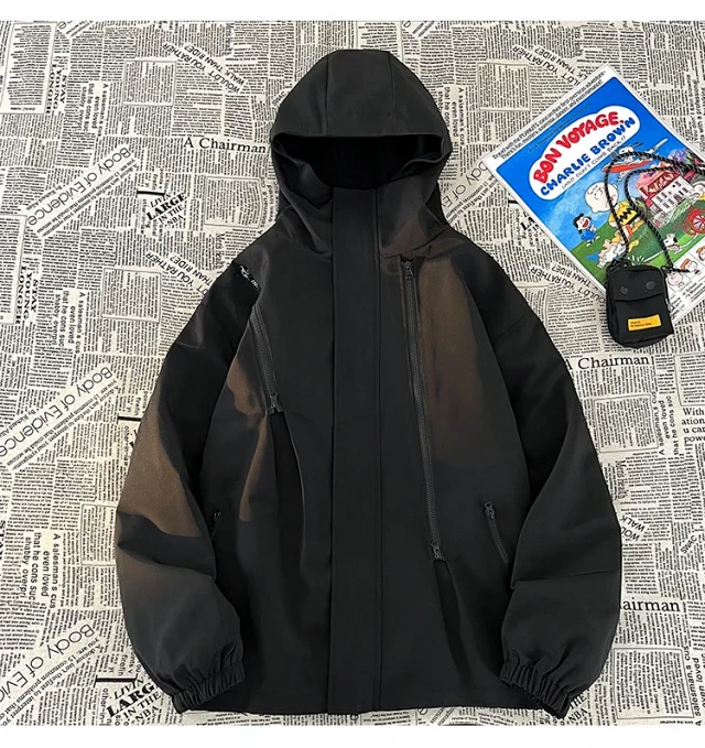 Men's 3-in-1 Waterproof Windproof Outdoor Jacket Detail
