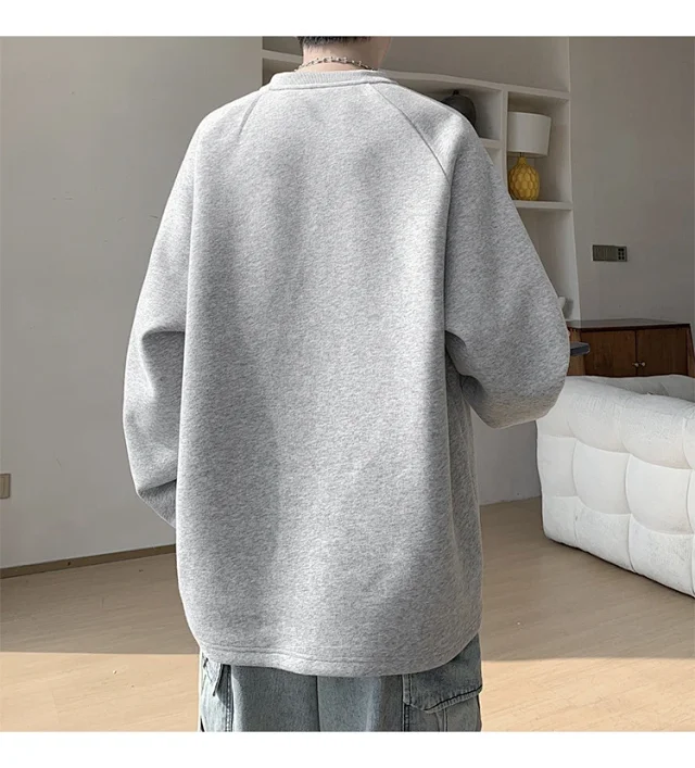 American Men's Long Sleeve Deconstructed Tee Detail