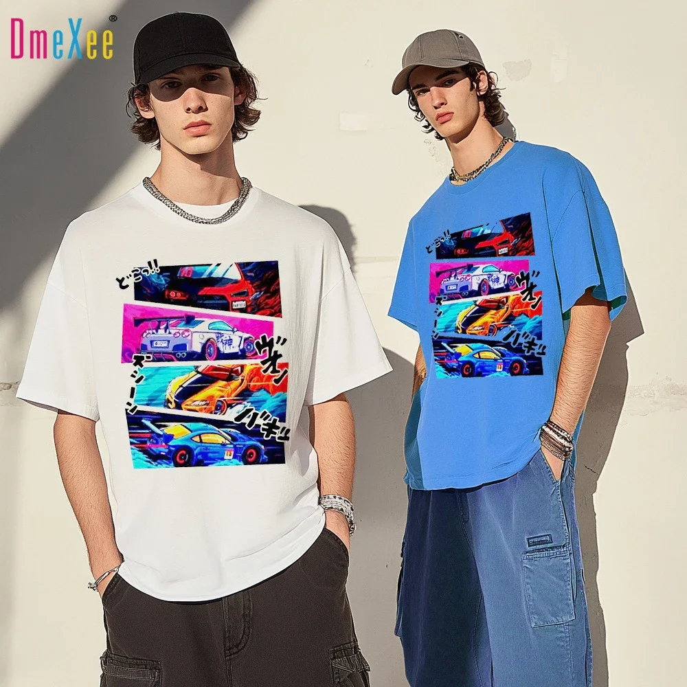 Men's American Street Cotton Graphic Tee