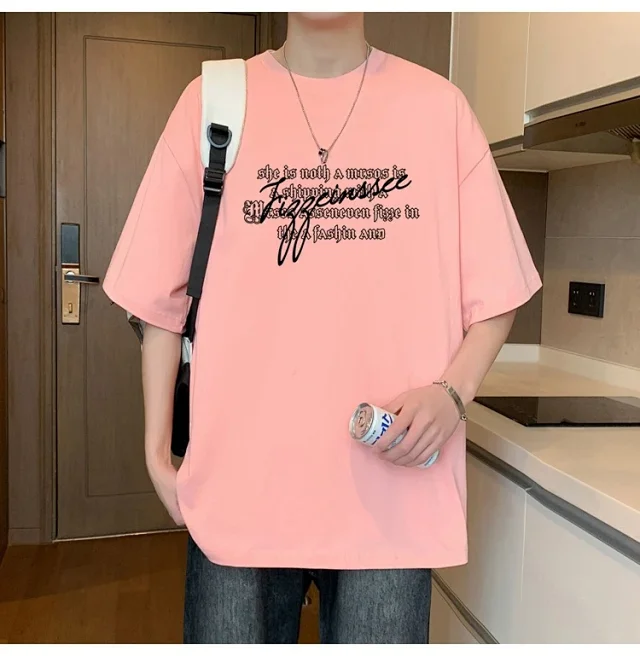 2025 Men's Summer Oversize Tee Detail