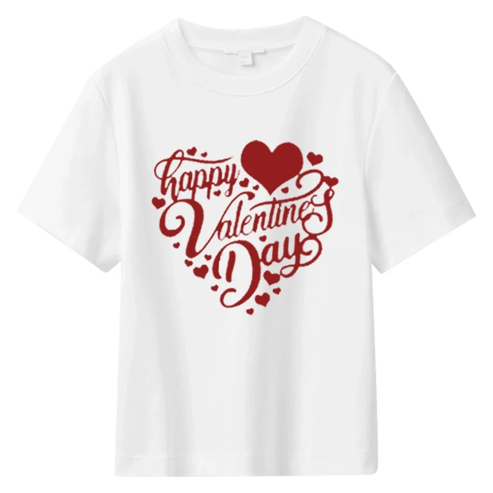 Men's Valentine's Day Heavyweight Cotton T-Shirt