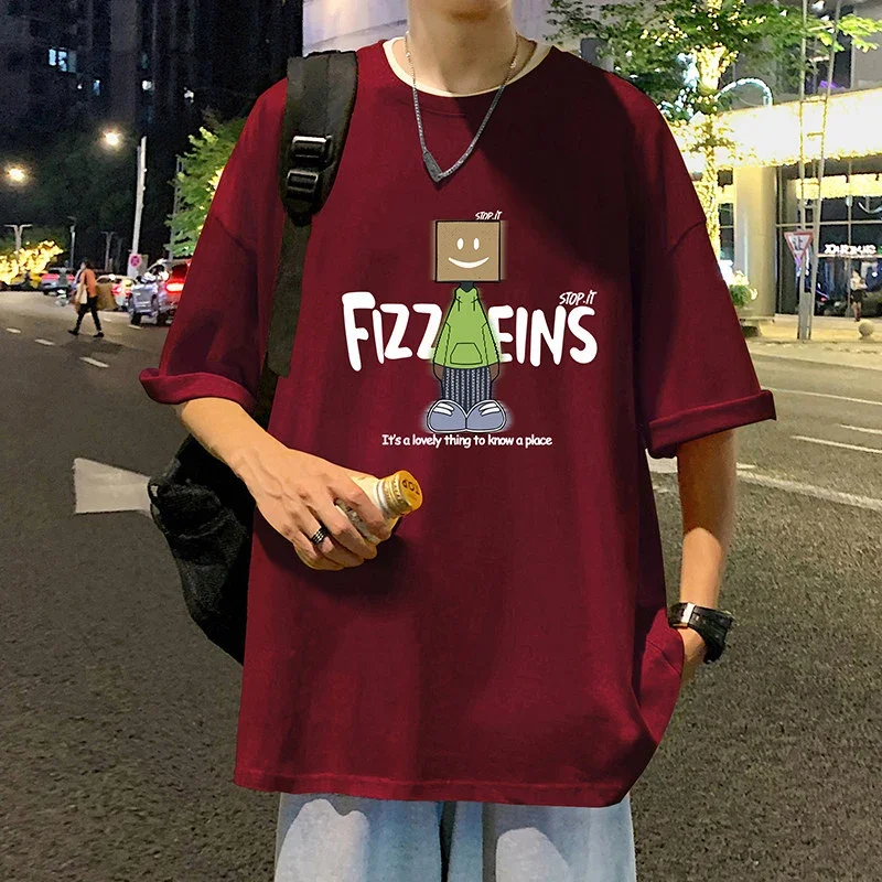 Men's Summer Casual Cotton Short-Sleeve Tee