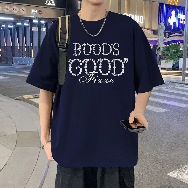 Men's Heavyweight Cotton Casual Daily Short Tee