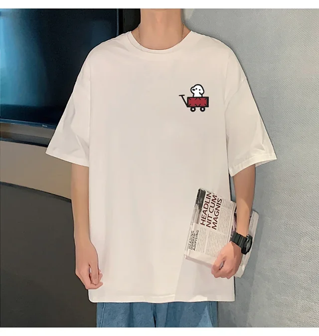 Cotton Short-sleeve T-shirt for Boys Summer 2025 Detail