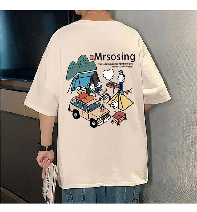 Cotton Short-sleeve T-shirt for Boys Summer 2025 Detail