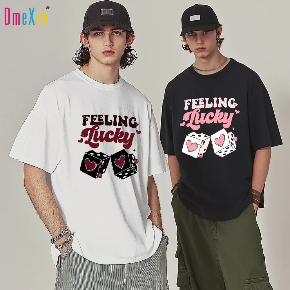 Men's Summer Black Sci-Fi Graphic Tee