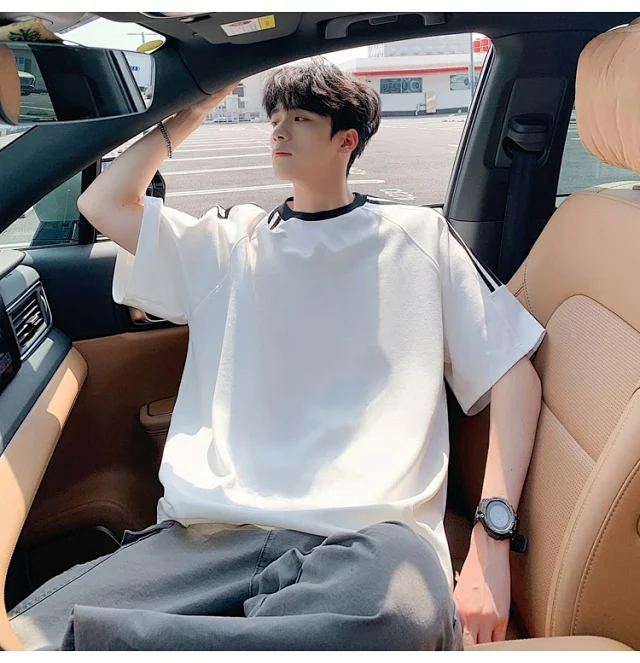 Men's Oversized Breathable Tee HK 2025 Detail