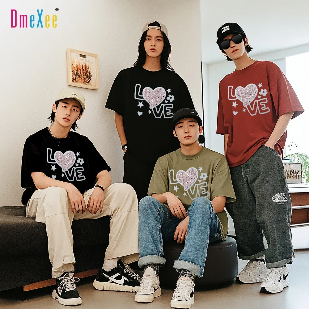 Men's Graphic Cotton T-Shirt Plus Size